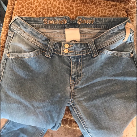 Twisted Heart Jeans - Picture 2 of 8